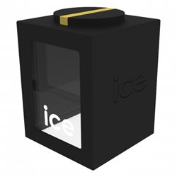 Hodinky ICE glitter černé zlaté Medium