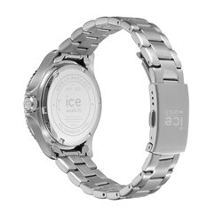 Hodinky ICE steel černo stříbrné Small (S)-3H