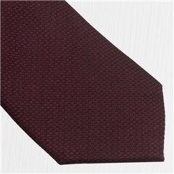 Hedvábná kravata Uomo Burgundy