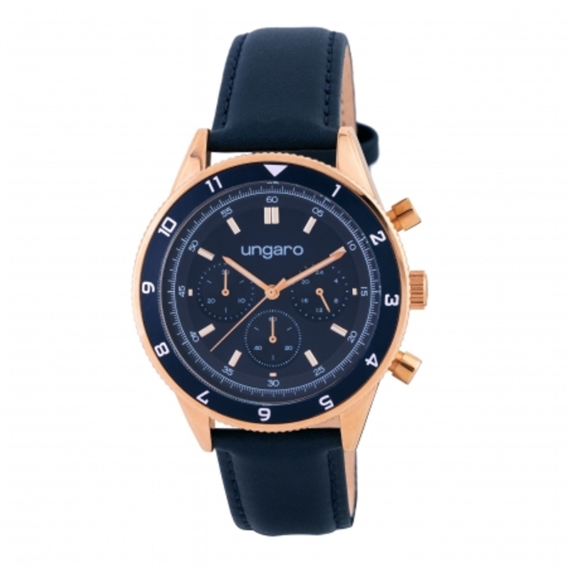 Hodinky s chronografem Leone Navy