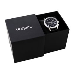 Hodinky s chronografem Luca Black