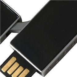 USB klíčenka Loop Black 16Gb