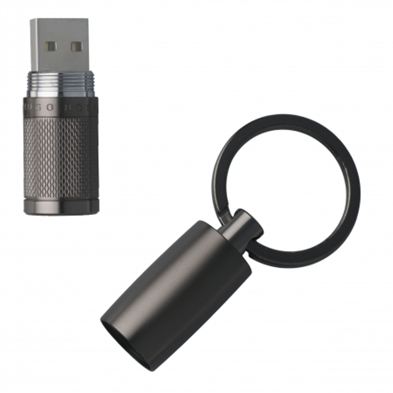 USB klíčenka Pure Matte Dark Chrome