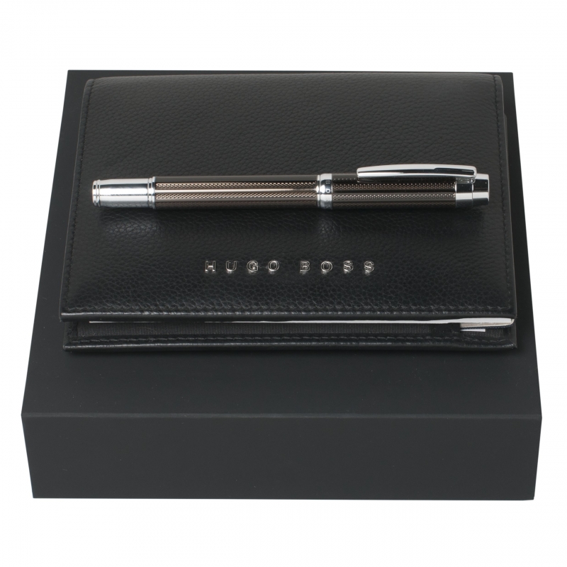 Sada HUGO BOSS Black (keramické pero & desky A6)