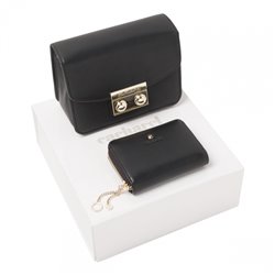 Sada Beaubourg Black (mini peněženka & dámská taška)