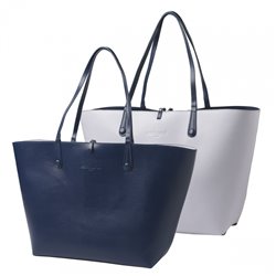 Nákupní taška Tourbillon Reversible Bleu-Lilas