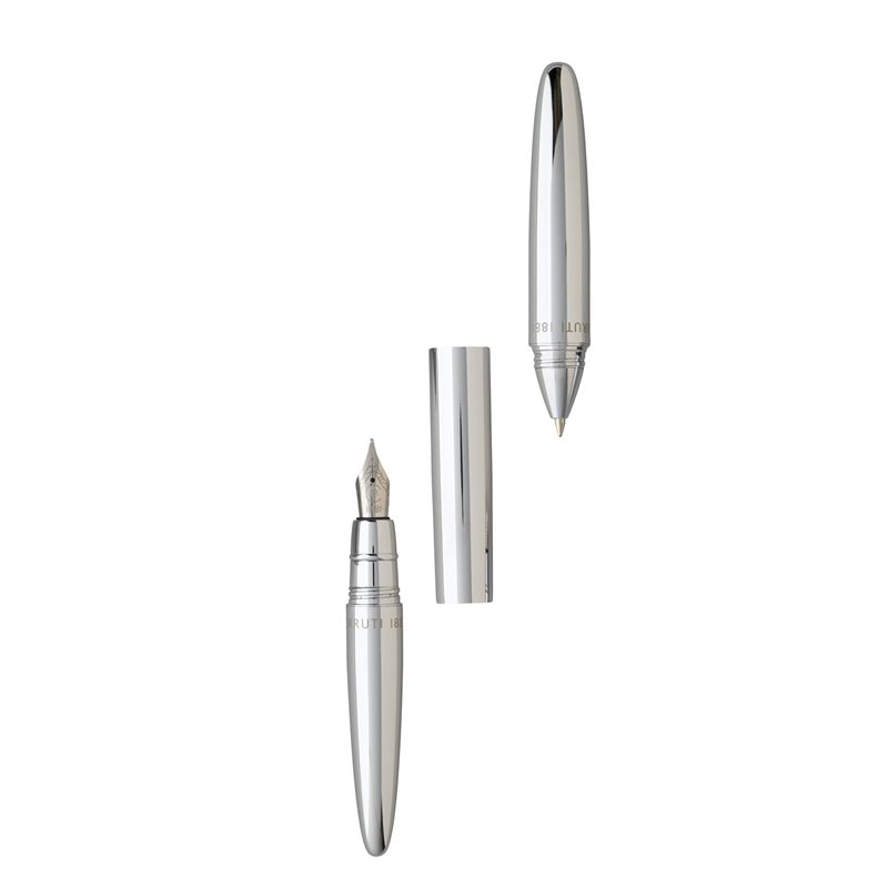 plnící a kuličkové pero Double Spin Silver plnící a kuličkové pero Double Spin Silver