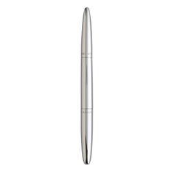 plnící a kuličkové pero Double Spin Silver